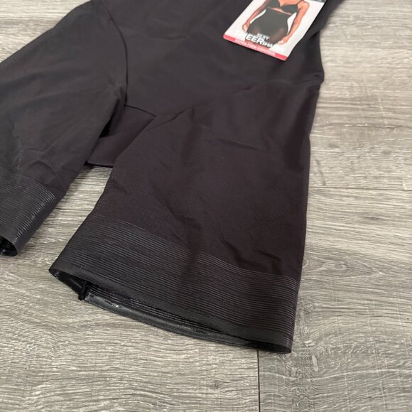 NWT Miraclesuit HI Waist Thigh Slimmer Shapewear Black Extra Firm Control Size S - Picture 3 of 5